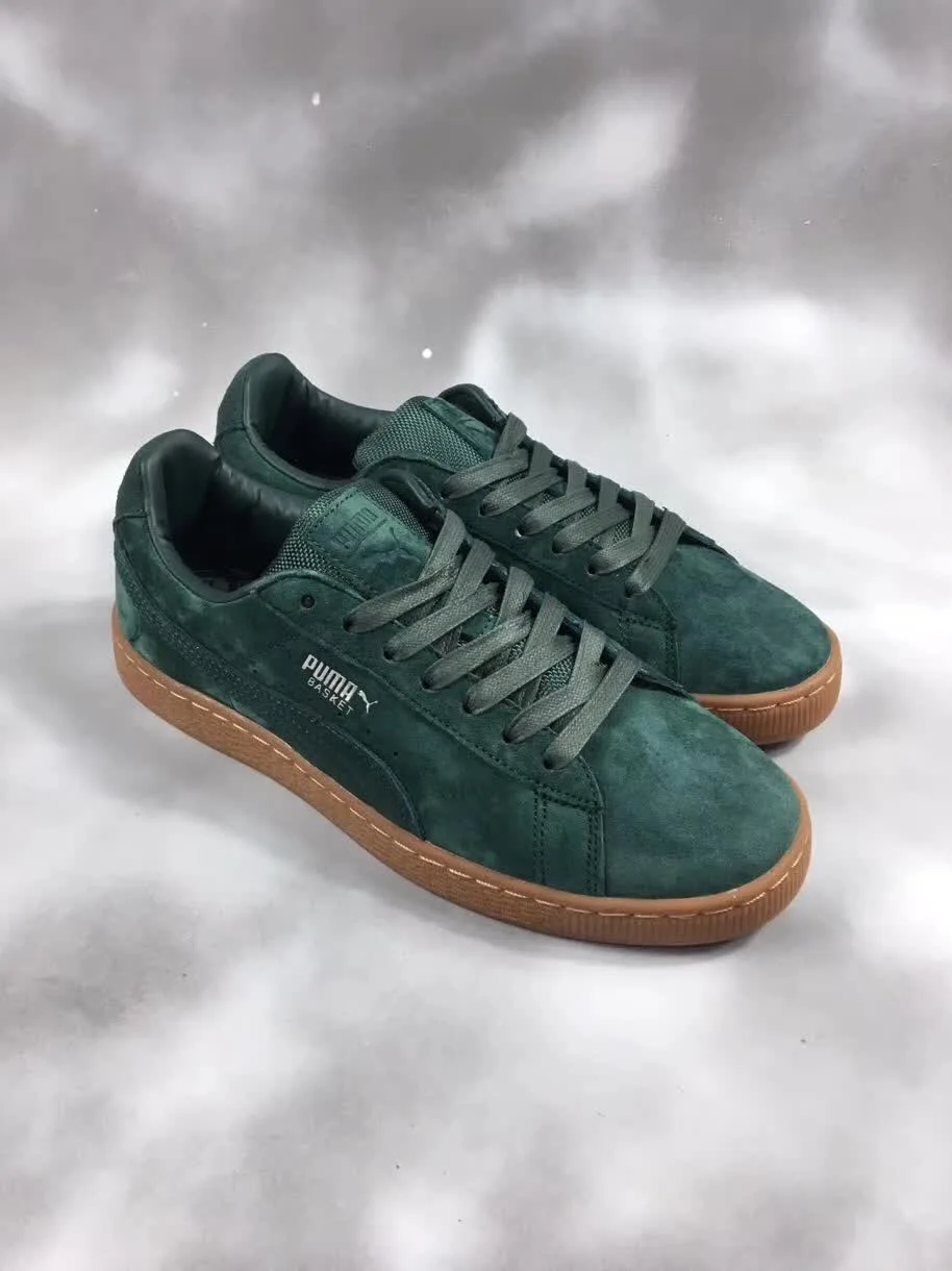 Обувь PUMA импортная свинья восемь верх темно зеленый серый Мужская обувь синий 40
