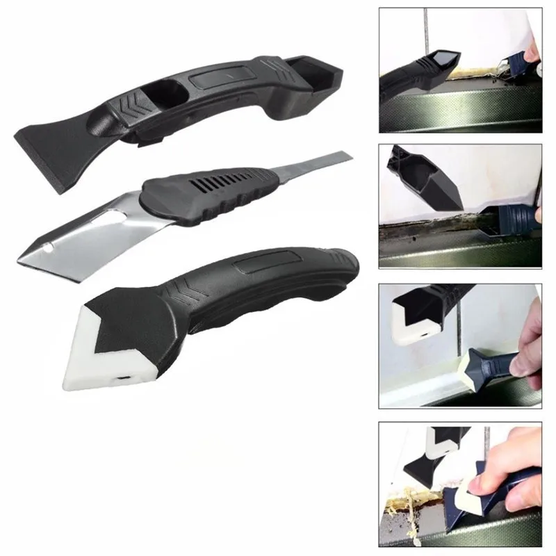 Silicone Trowel Scraper Caulk Away Remover and Finisher Made by Builders Choice Tools Limited Bulider Tile Cleaner | Инструменты