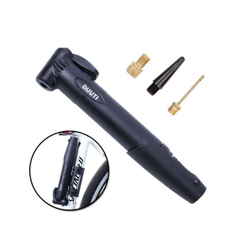 

New Multi-functional Portable Bicycle Cycling Bike Air Pump Tyre Tire Ball Black