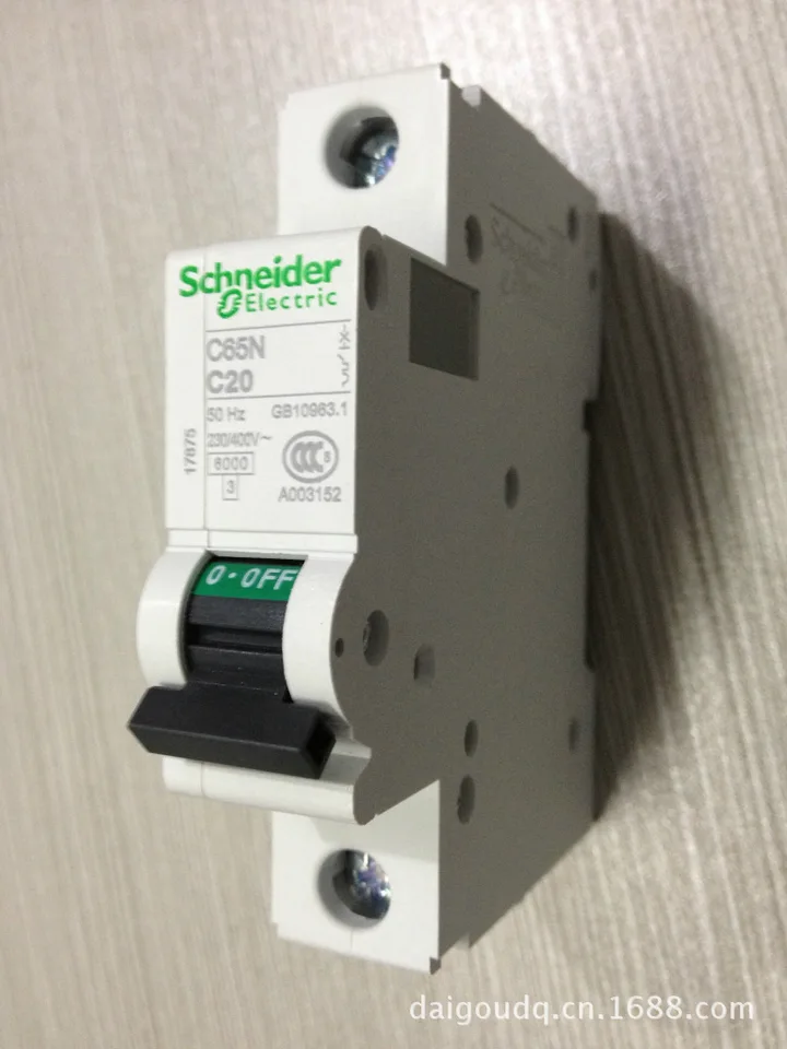 25A 50A D CURVE SCHNEIDER MULTI9 THREE POLE MCB TYPE D 20A