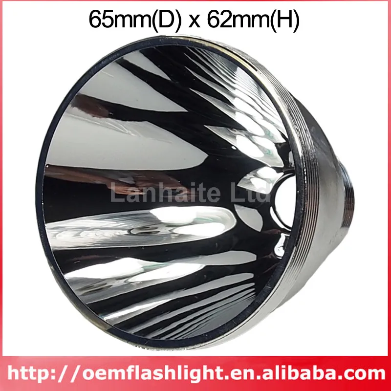 

65mm(D) x 62mm(H) SMO Aluminum Reflector for SST-90