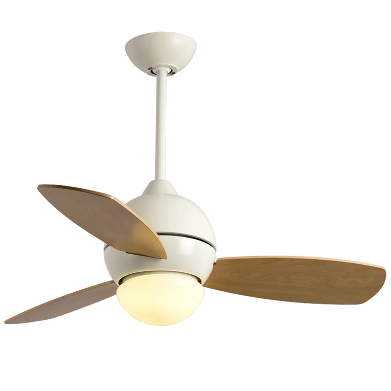 Modern Simple Macaron Colorful Ceiling Fan Led Fans For Living Macaron Colorful Ceiling Fan Led Fans