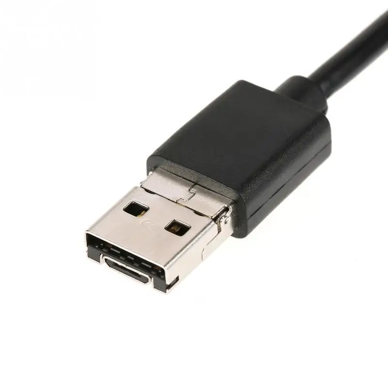 Лидер продаж OTG USB эндоскоп 3 в 1 Водонепроницаемый 6 usb-портами и светодиодным индикатором обследование при помощи бороскопа, эндоскопа Камера 1,5 м для Android