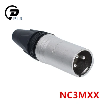 

Quality 5PCS/LOT NC3MXX NC3FXX Male or Female XLR Connector Plug 3pin Microphone Plug Jack for DJ audio equipment