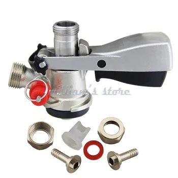 

Homebrew Beer Keg Tap Faucet System D Coupler US Sankey Keg Coupler & Air Valve