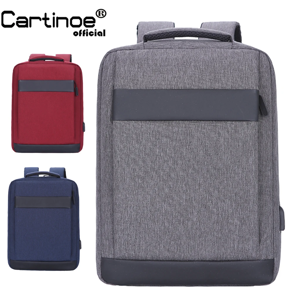 Cartinoe usb зарядка 14-15 6 дюймов рюкзак для ноутбука Противоугонный мужская дорожная