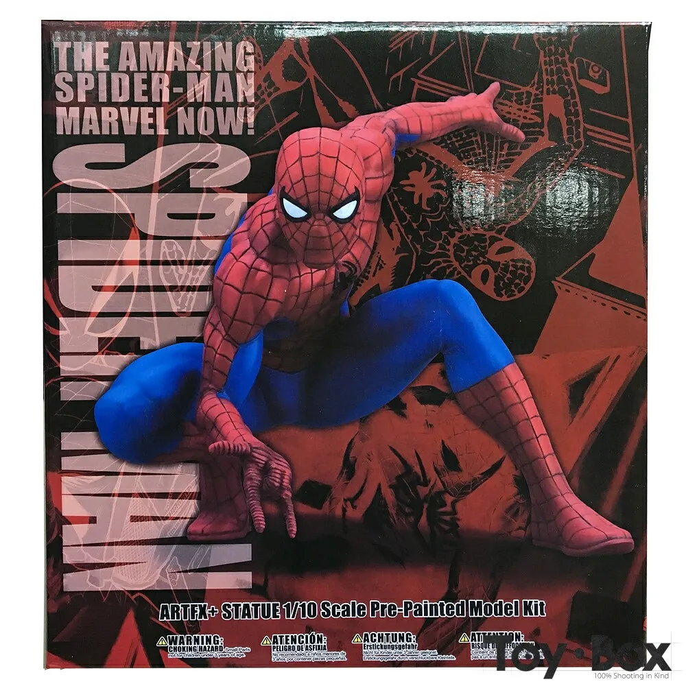 

Movie Spider Man Peter Parker Tobey Maguire The Amazing Spiderman Cartoon Toy PVC Action Figure Model Doll Gift