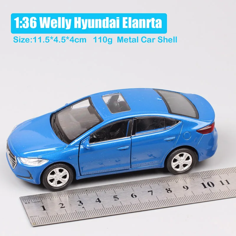 Автомобили Welly 1:36 Hyundai Elanrta Avante мини автомобили металлические Литые