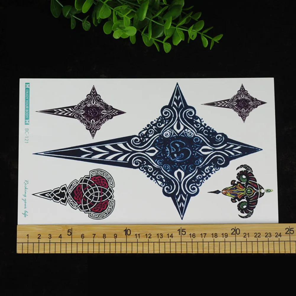 5 шт., большие, 24*14 см, сексуальные, на груди, водостойкие, тату ...