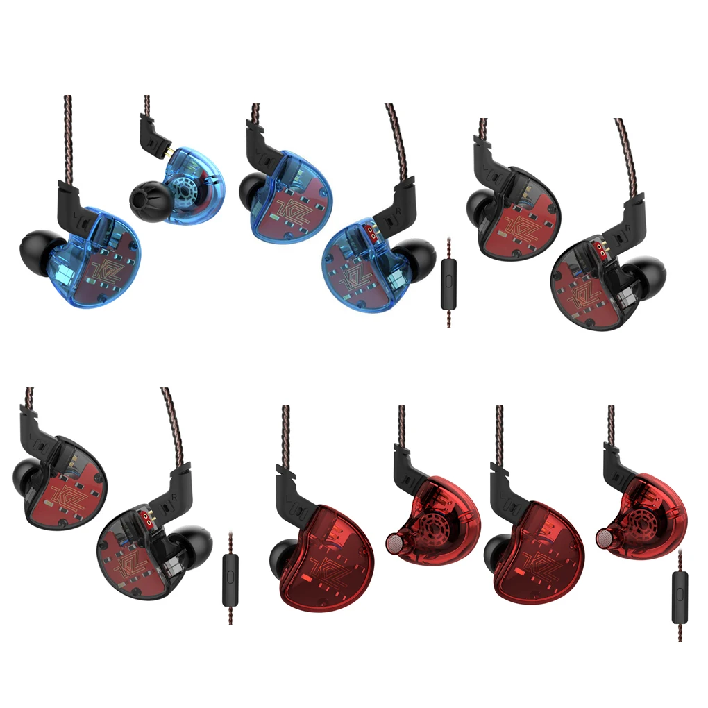 Beste KZ ZS10 In Ear Oortelefoon HIFI Running Sport Wired Bluetooth Oordopje Headset voor iPhone 5 6 7 8 X Plus