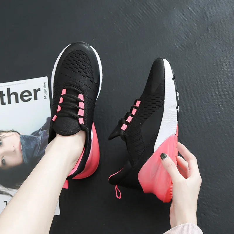 Krasovki Sneakers Women Mesh Breathable Spring Autumn Dropshipping Fashion Lace Color Matching Student Thick Bottom Women Shoes Krasovki Sneakers Women Mesh Breathable Spring Autumn Dropshipping Fashion Lace Color Matching Student Thick Bottom Women Shoes