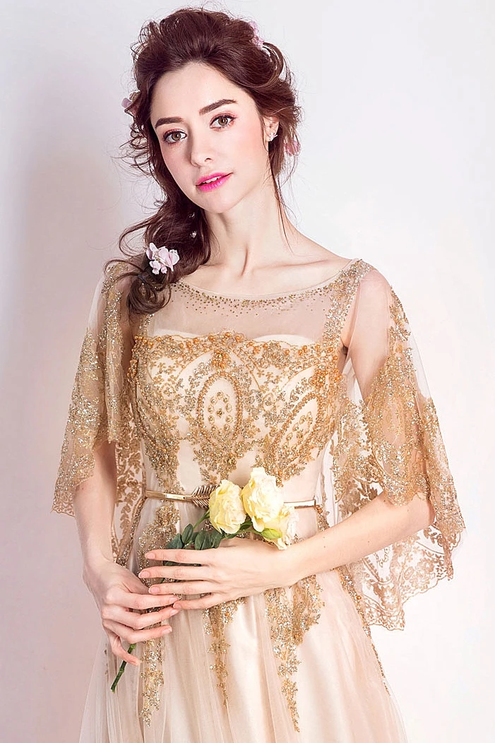 Роскошное Золотое вечернее платье длинное Abendkleider Robe De Soiree Abiye Gece Elbisesi Avondjurk платья