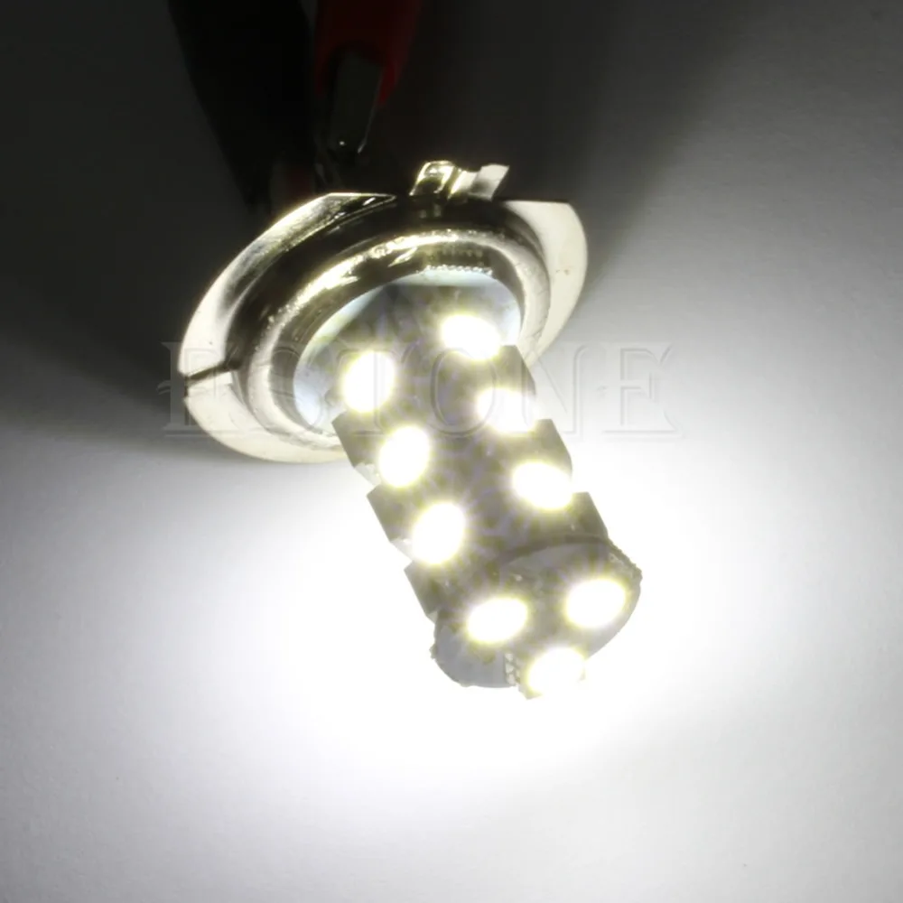 Автомобильные противотуманные фары белого цвета H7 5050 18 SMD светодиодный|Передние