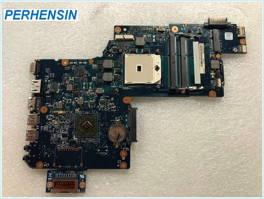 Материнская плата H000050950 HM70 100% для ноутбука Toshiba Satellite C855 1GR C850 L850 работает