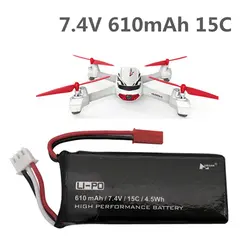 Оригинальный Hubsan H502S H502E lipo Батарея 7.4 В 15C 610 мАч RC Quadcopter запасной Запчасти 7.4 В 15C 610 мАч батарея для Hubsan