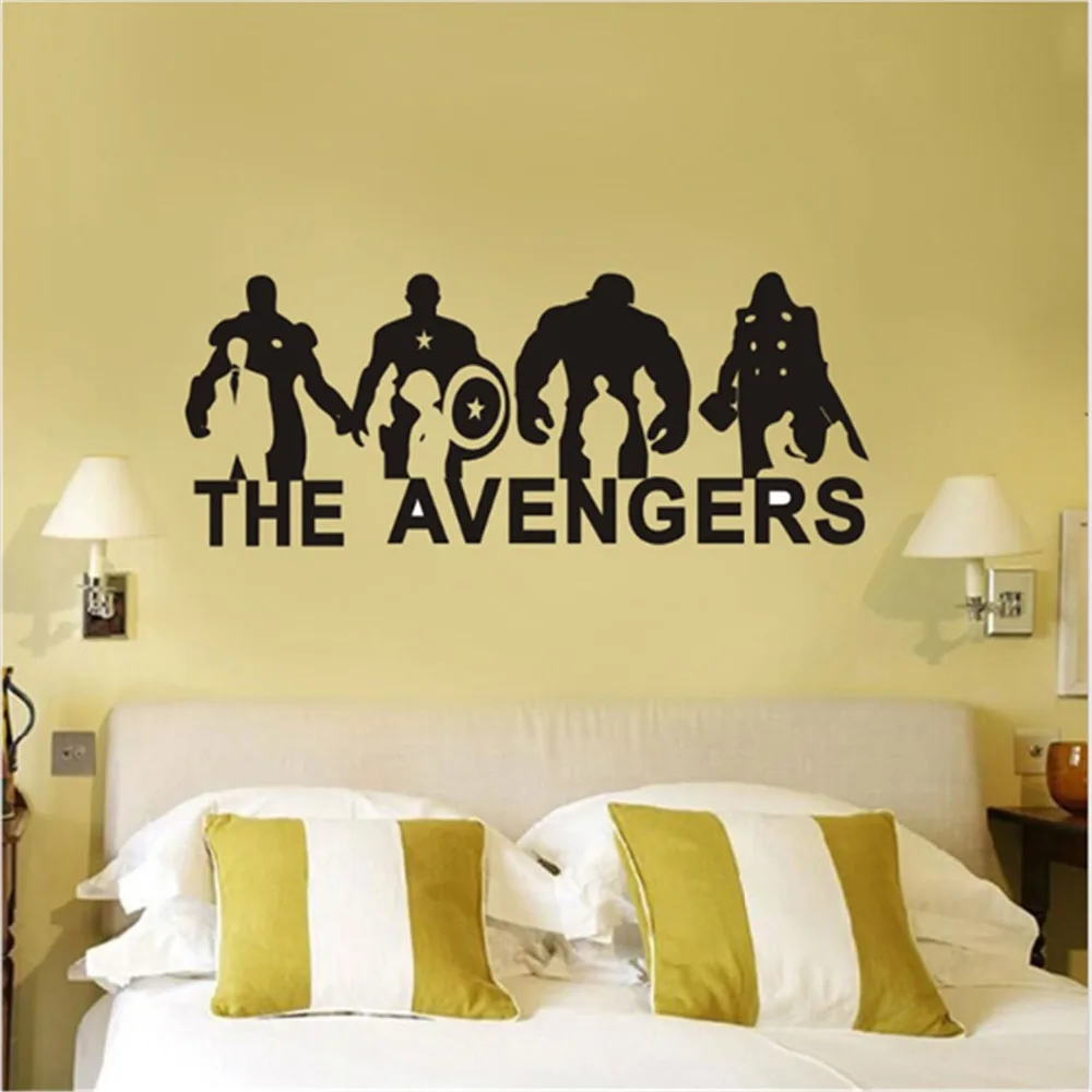 Diy Vinyl Wall Sticker The Avengers Anime Cartoon Art Vinyl Wall Decal Children Bedroom Home Decoration Boy Room Decor 40 Colors Room Decoration Boys Room Decorhome Decor Aliexpress diy vinyl wall sticker the avengers anime cartoon art vinyl wall decal children bedroom home decoration boy room decor 40 colors