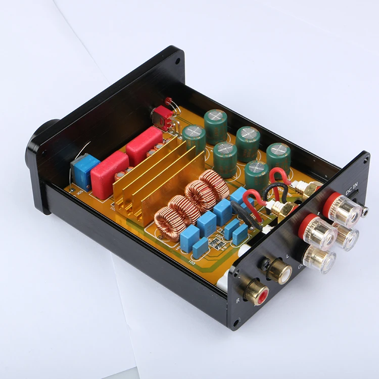 Новый усилитель мощности K.GuSS GU50 HIFI 2 0 класса D TPA3116 миниатюрный звука 2*50 Вт