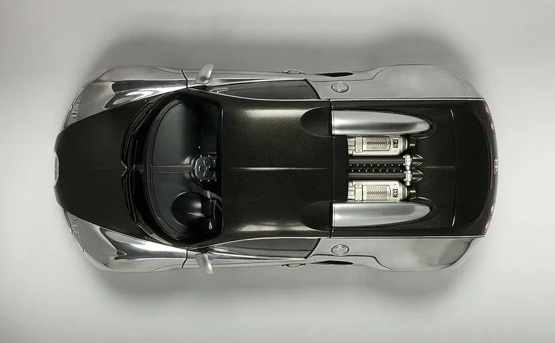 Autoart для Bugatti VEYRON 16,4 авторизованный подлинный 1:18 Масштаб сплав оттягивающая игрушка металлическая модель автомобиля для детей игрушки