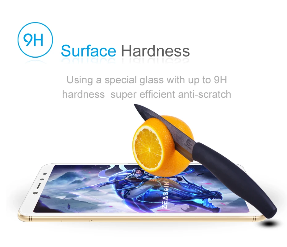 Original ZEASAIN 9H Tempered Glass for Xiaomi Redmi S2 Xiomi Redmi S 2 Screen Protector 0.3mm HD Clarity Toughened Glass Film (11)