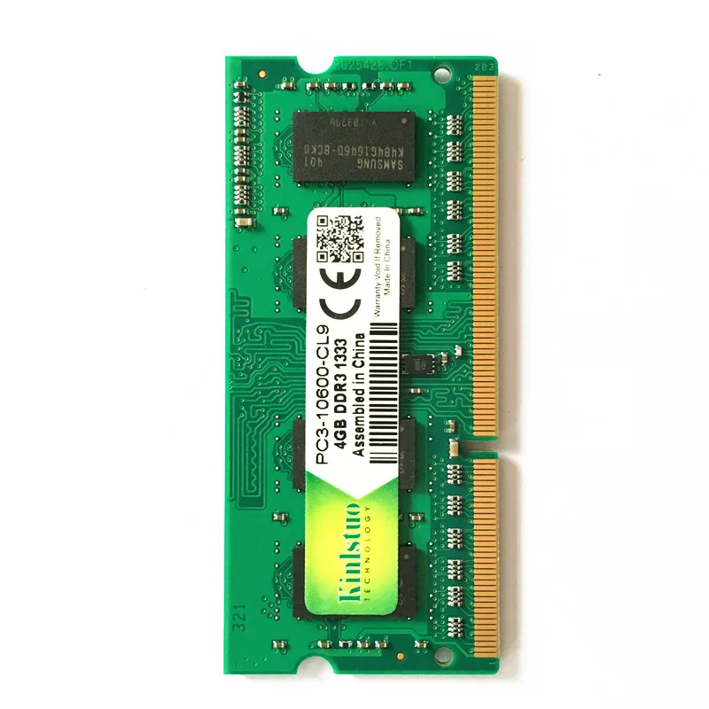 Kinlstuo оригинальная оперативная память для ноутбука DDR3 4G 1333 4 Гб 2Rx8 1RX8 МГц PC3 10600S