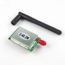 2,4G 2 ватт длинная дистанция Беспроводной видео модуль Беспроводной аудио и видео наблюдения