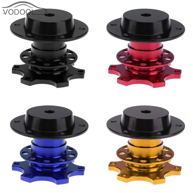 Universal Car Steering Wheel Snap Off Quick Release Hub Adapter Boss