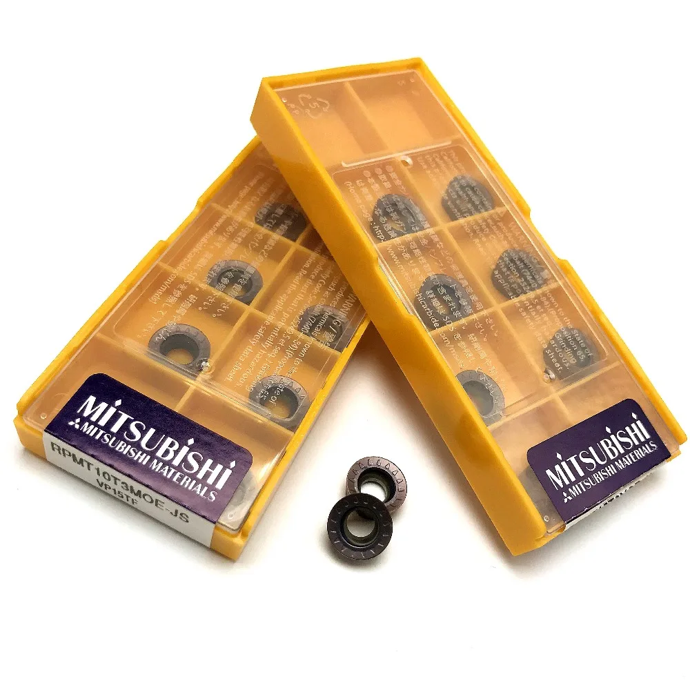 

10Pcs Milling Tools RPMT10T3 MO E VP15TF Carbide inserts Cutting Tool CNC Tools Lathe tools Lathe cutter