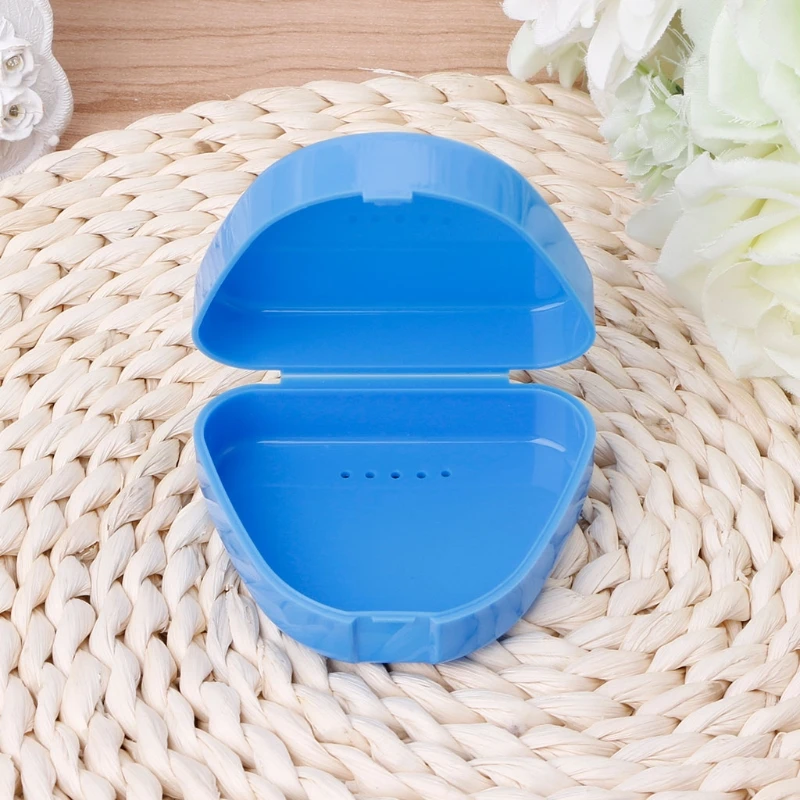 

Personal Dental Orthodontic Retainer Denture Bath Mouthguard Storage Box Case Caixa Dental Orthodontic Retainer Denture