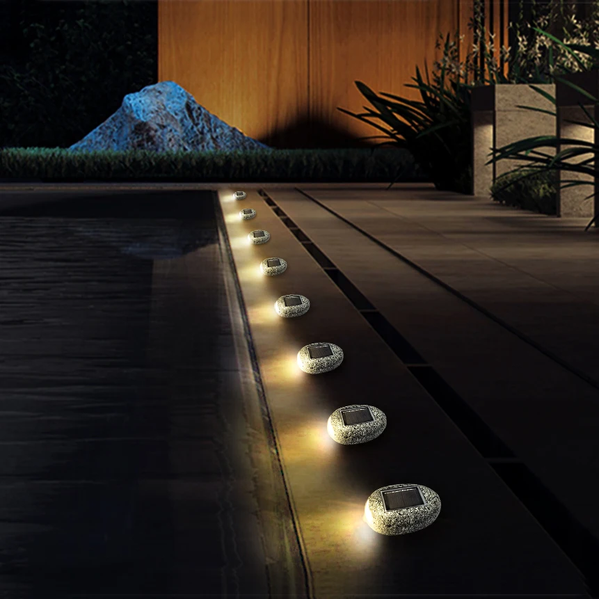 Наружное освещение на солнечных батареях светодиодный солнечный свет Каменная