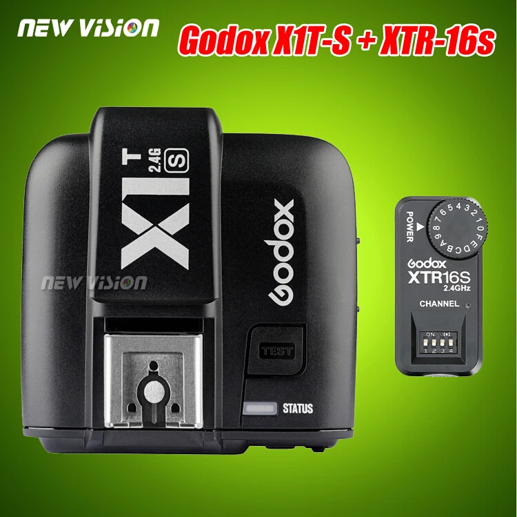 Godox x1t-s ttl hss 2.4  + xtr-16s    sony