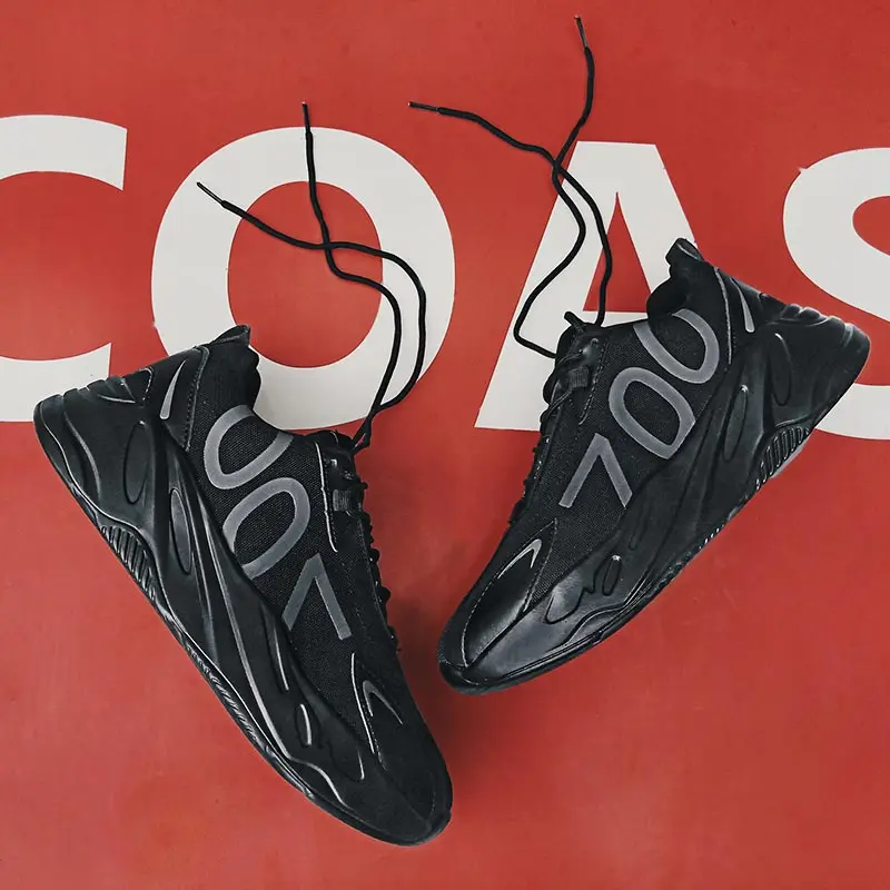 Harajuku Chunky Sneakers Woman Sports Shoes Sport Men Breathable Running Shoe Dad on Thick Soles Big Black Zapatilla Mujer B-216 Harajuku Chunky Sneakers Woman Sports Shoes Sport Men Breathable Running Shoe Dad on Thick Soles Big Black Zapatilla Mujer B-216
