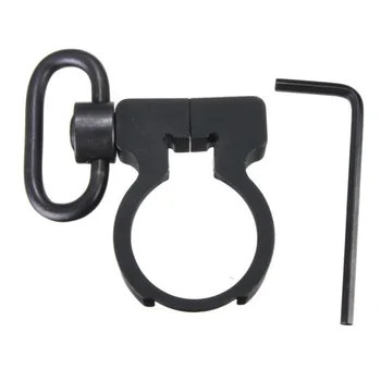 

SZ-LGFM-Clamp-on Single Point Sling Buffer Tube Quick Detach QD Sling Swivel Adapter Black