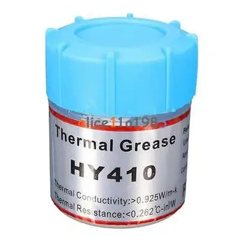 

HY410 10g White Thermal Grease Paste For CPU GPU VGA Chipset Cooling Heatsink