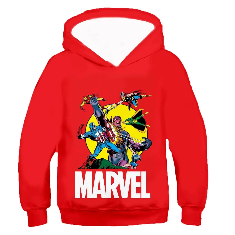 

Kids Captain America Cosplay Marvel hoodie Avengers ironman 3D Print Hoodies baby boy superhero cartoon Sweatshirt child anime