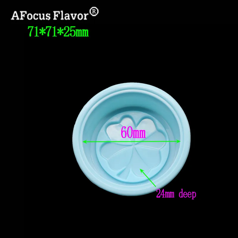 1 шт., счастливый клевер, силиконовая форма для торта, форма для мыла, для цветов из мастики, формы для рукоделия, кухонные инструменты для украшения выпечки, торта - Цвет: Random