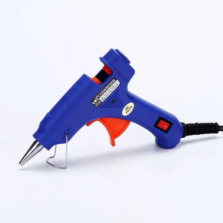 

20W Electric Heating Hot Melt Glue Gun Sticks Trigger Art Graft Repair Heat Pneumatic Tool Handy Professional High Temp Heater