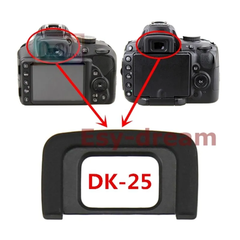 Rubber Eyepiece Eyecup Eye Cup as DK 25 for Nikon D5600