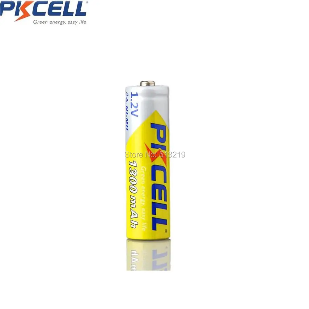 20 шт. PKCELL NIMH батареи AA 1300MAH 1 2 v Ni MH аккумуляторная батарея 2A pilas recargables aa для KTV
