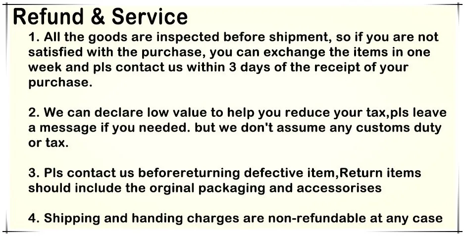 5-Refund & Service