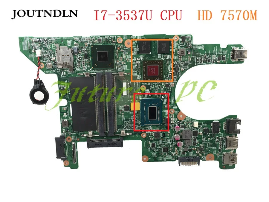 JOUTNDLN для Dell Inspiron 14Z 5423 материнская плата ноутбука DMB40 CN 0DT0G5 DT0G5 FJ7H9 w/I7 3537U CPU и HD 7570M