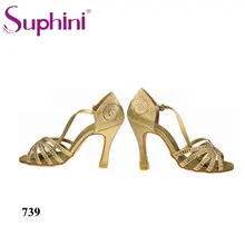 Suphini вечерние танцевальная обувь на высоком каблуке; туфли для латинских танцев