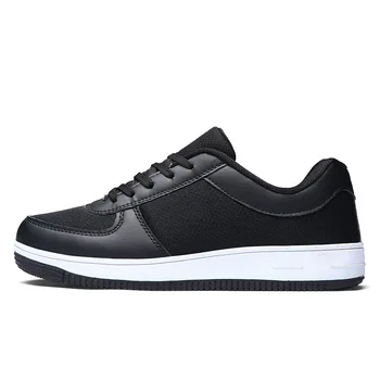 Лучший High Quality New Sneakers Women Couple Sports Shoes Women Men
Skateboarding Shoes Plate Skateoard Sneaker Low Top Black White Обзор