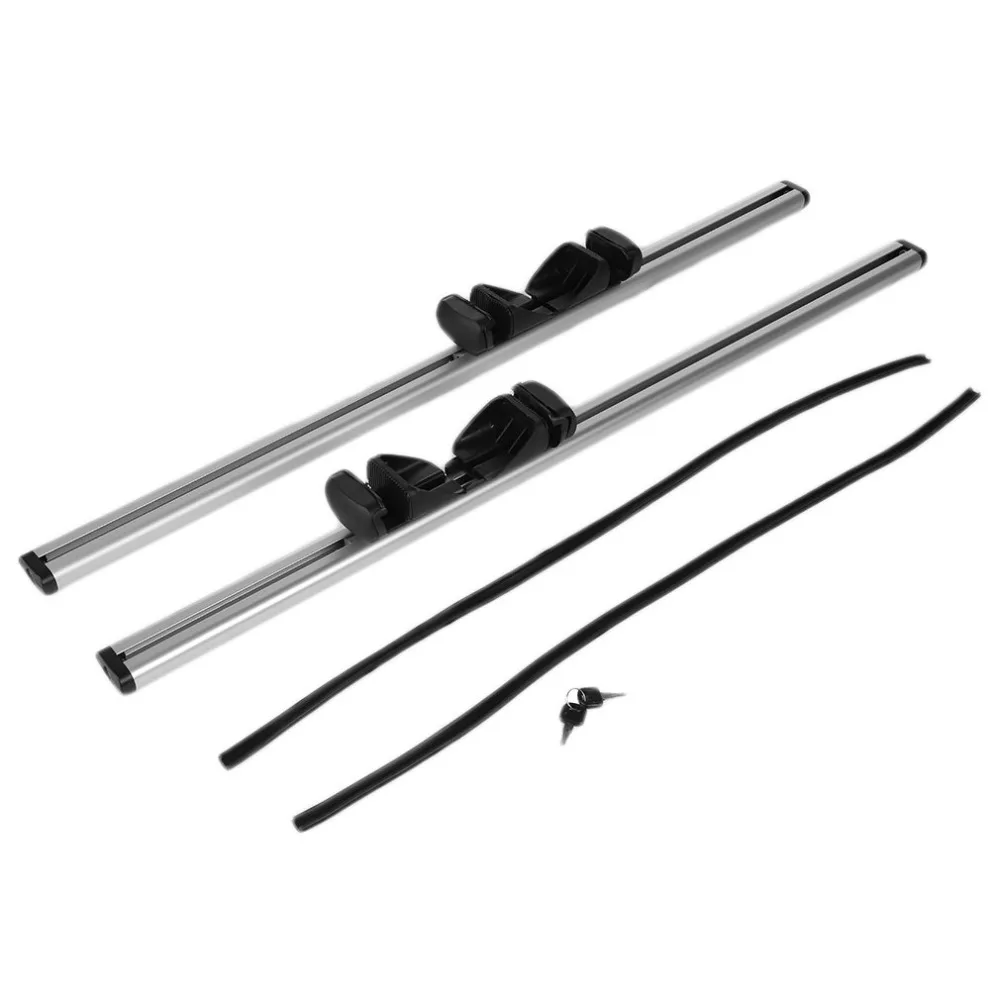 

Universal Car Roof Rack Crossbar with Anti-theft Maximum Load-bearing 90kg Lockable Carrier Roof Rack Fits Most Vehicles