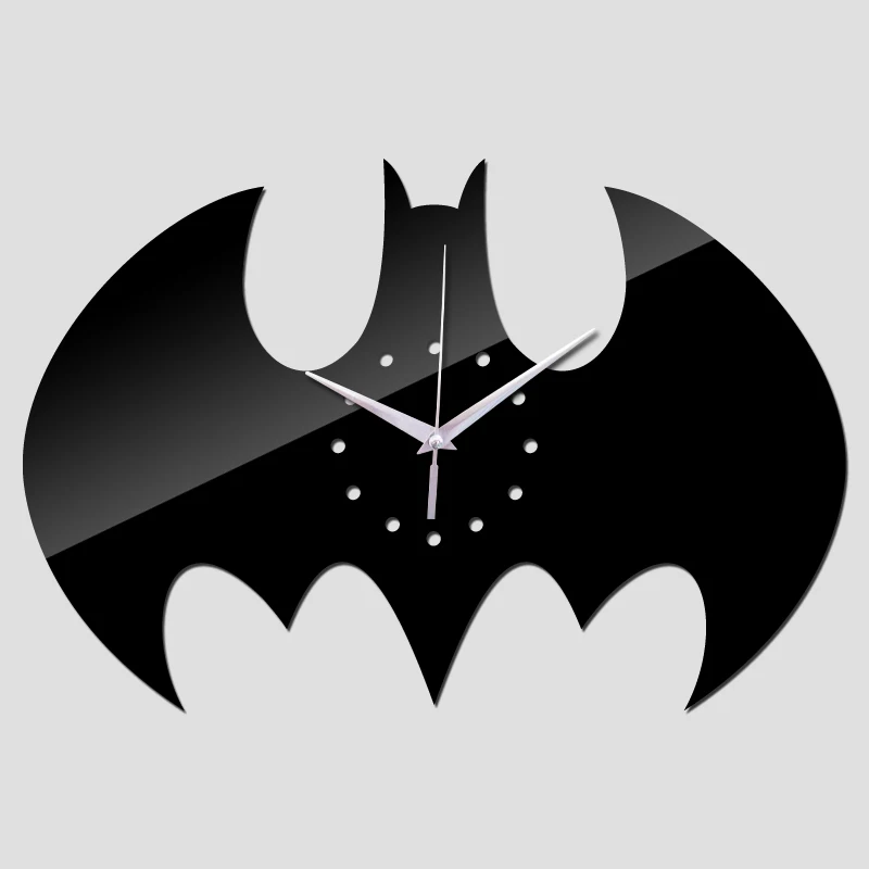 

new acrylic wall clock reloj de pared decoration mirror clocks safe modern large digital quartz watch stickers Living Room