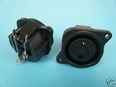 10 XLR гнездо Шасси Панель розетка усилителя разъем 1073|connector amp|connector 10connector socket |