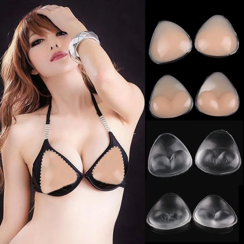 triangle bikini push up pads