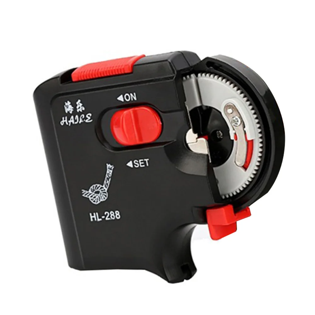 

Hook Tying Machine ABS Practical Automatic Convenient Portable No Knot Lightweight Electric Quick Tie Fishing Supplies