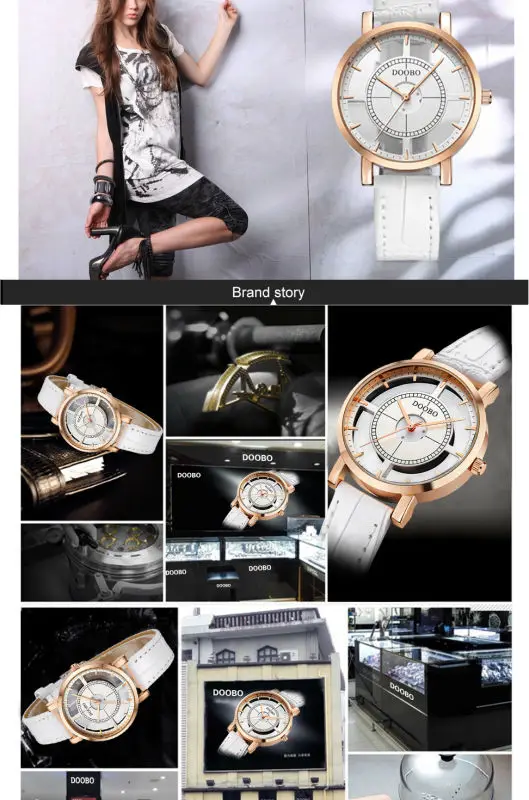 female clock