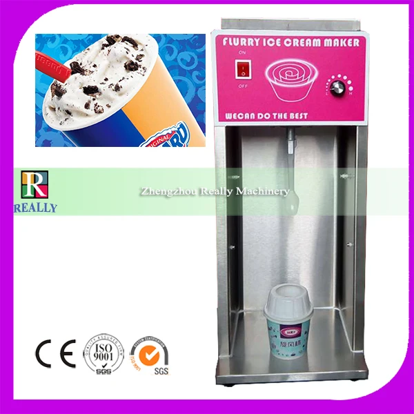 Factory supply commercial 350w mcflurry machine ice cream flurry maker