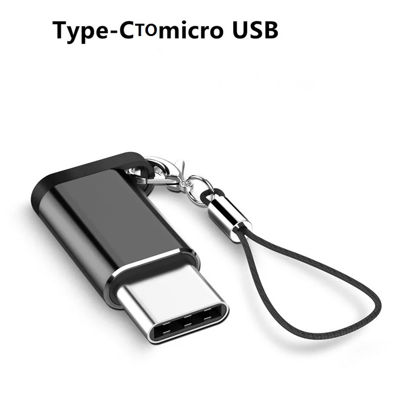 

Micro USB Female TO Type-C Male Adapter Connector Data Adapter Support OTG For Charging Converter